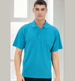Снимка на Мъжка тюркоазена поло риза