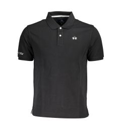 Снимка на Мъжка черна поло тениска La Martina