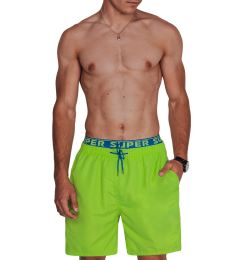 Снимка на Мъжки бански шорти Dstreet в зелено