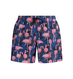 Снимка на Мъжки бански шорти с фламинго