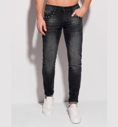 Снимка на Мъжки панталон Edoti P1304/black_120651