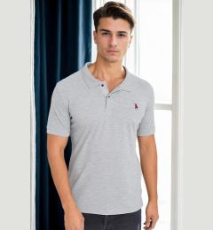 Снимка на Мъжки сиви поло ризи Dewberry