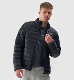 Снимка на Мъжко Пухено Яке С Синтетично Пълнеж 4F Черно 4FWAW24TDJ