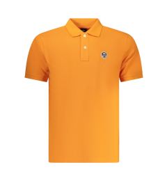 Снимка на Оранжева мъжка поло риза