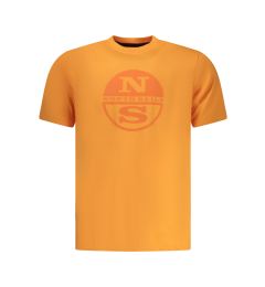 Снимка на Оранжева тениска с къс ръкав