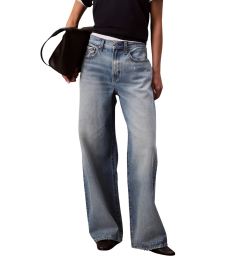 Снимка на Разкроени дънки Calvin Klein