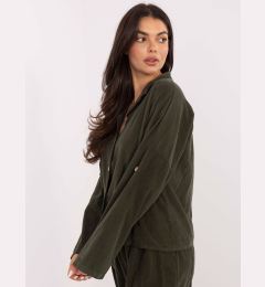 Снимка на Риза с дълъг ръкав в цвят каки