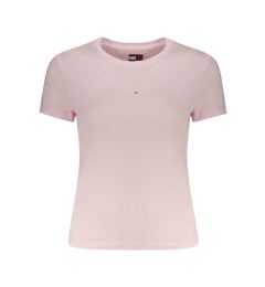 Снимка на Розова дамска тениска с къс ръкав