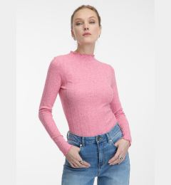 Снимка на Розова дамска тениска с яка