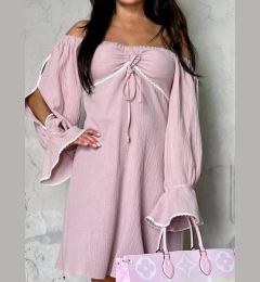 Снимка на Рокля розова By a la la axp0803. С40