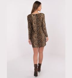 Снимка на Рокля с леопардов суитчър с принт
