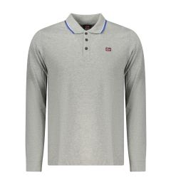 Снимка на Сиви поло ризи с дълъг ръкав