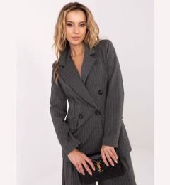 Снимка на Тъмно сиво дамско яке