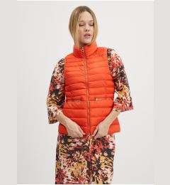 Снимка на Червена ватирана жилетка ONLY Madeline - Ladies