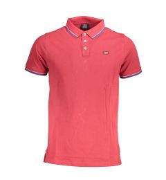 Снимка на Червена мъжка поло риза