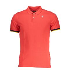 Снимка на Червена мъжка поло тениска K-WAY