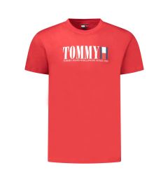 Снимка на Червена тениска Tommy Hilfiger