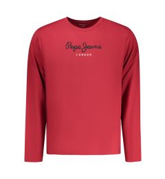 Снимка на Червена тениска с дълъг ръкав Pepe Jeans