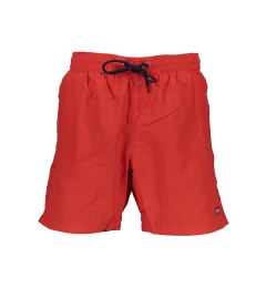 Снимка на Червени мъжки бански шорти