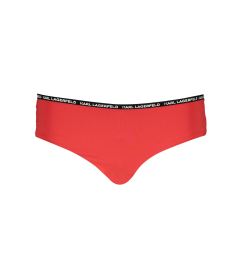 Снимка на Червено долнище на бикини на Карл Лагерфелд