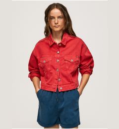 Снимка на Червено дънково яке Pepe Jeans - жени