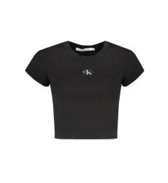 Снимка на Черен дамски къс топ Calvin Klein