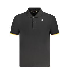 Снимка на Черна мъжка поло тениска K-WAY