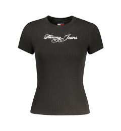Снимка на Черна тениска Tommy Jeans
