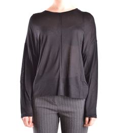 Снимка на Черна тениска с дълъг ръкав Dondup