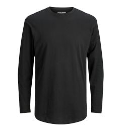 Снимка на Черна тениска с дълъг ръкав Jack &amp; Jones