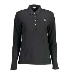 Снимка на Черни дамски поло ризи с дълъг ръкав