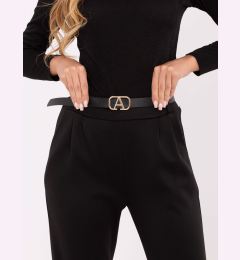 Снимка на Черни едноцветни панталони