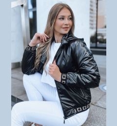 Снимка на Черно ватирано яке Dstreet