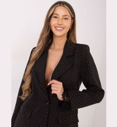 Снимка на Черно сако на точки