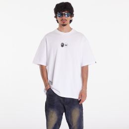 Снимка на A BATHING APE Mad Ape Graphic Logo Relaxed Fit Tee White