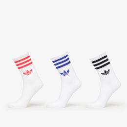 Снимка на adidas 3-Stripes Crew Socks 3-Pack White/ Black/ Clear Pink S