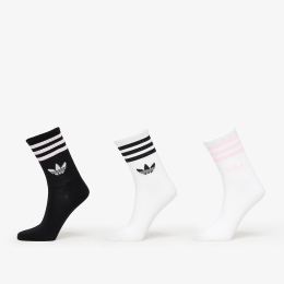 Снимка на adidas 3-Stripes Crew Socks 3-Pack White/ Night Indigo/ White L