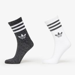 Снимка на adidas 3-Stripes Glitter Crew Socks 2-Pack Black/ Lucid Red/ Lucid Blue M