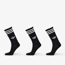 Снимка на adidas 3-Stripes High Crew Socks 3-Pack Black/ Lucid Red/ Lucid Blue S