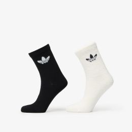 Снимка на adidas Fluffy Crew Sock 2-Pack Off White/ Black M