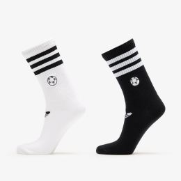 Снимка на adidas Football Crew Socks 2-Pack White/ Black M