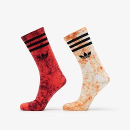Снимка на adidas Tie Dye Socks 2-Pack White/ Orange/ Bright Red