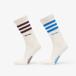 Снимка на adidas x Wales Bonner 3 Stripe Socks 2-Pack Beige/ Chalk White/ Chalk White S