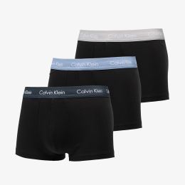 Снимка на Calvin Klein Low Rise Cotton Stretch Trunk 3-Pack Black XL