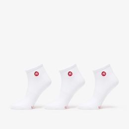 Снимка на Footshop Ankle Socks 3-Pack White (Red Logo) 36-38
