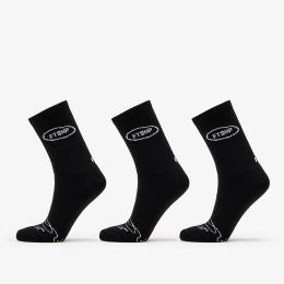 Снимка на Footshop Basic Crew Socks 3-Pack Black 36-38