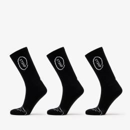 Снимка на Footshop High Crew Socks 3-Pack Black 39-42