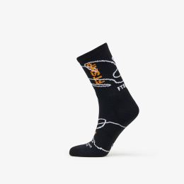 Снимка на Footshop The Skateboard Socks Black/ Orange 43-46