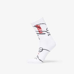Снимка на Footshop The Skateboard Socks White/ Red 36-38