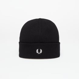 Снимка на FRED PERRY Classic Beanie Black/ Snow White Universal